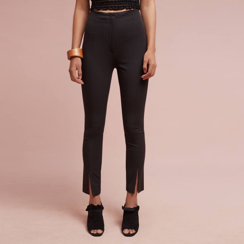 NWT Anthropologie Essential Slit Front Skinny 14